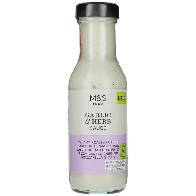 M&S Garlic & Herb Sauce 250ml Botiga