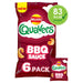 Walkers Quavers BBQ Sauce Multipack Snacks Crisps 6 per pack Botiga