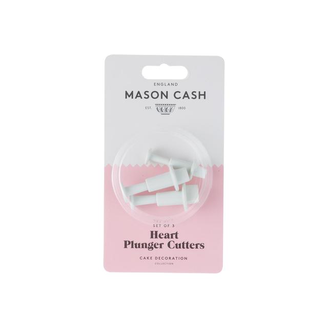 Mason Cash Set of 3 Mini Heart Plungers 3 per pack Botiga