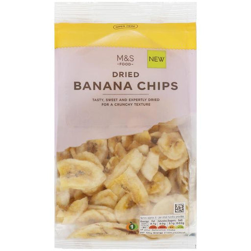 M&S Dried Banana Chips 200g Botiga