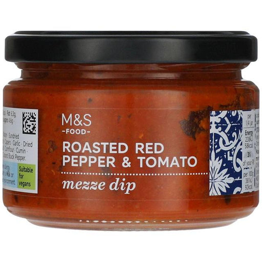 M&S Roasted Red Pepper & Tomato Mezze Dip 250g Botiga