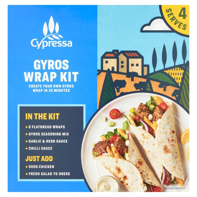 Cypressa Gyros Meal Kit 402g Botiga