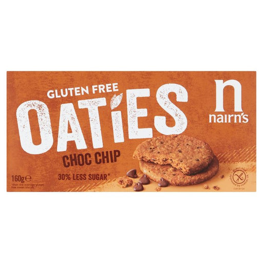 Nairns Gluten Free Choc Chip Oaties 160g Botiga