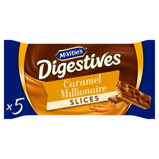 McVities Digestive Caramel Slices Snacksize 5 per pack Botiga