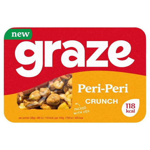 Graze Peri Peri Vegan Mixed Snacks 38g Botiga