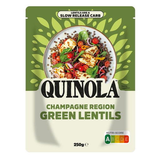 Quinola Ready to Eat Champagne Region Green Lentils 250g Botiga