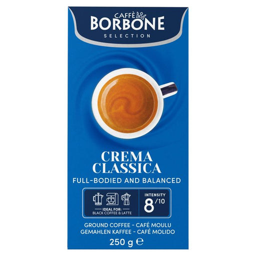 Caffe Borbone Crema Classica Ground Filter Coffee 250g Botiga