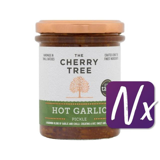 The Cherry Tree Hot Garlic Pickle 210g Botiga