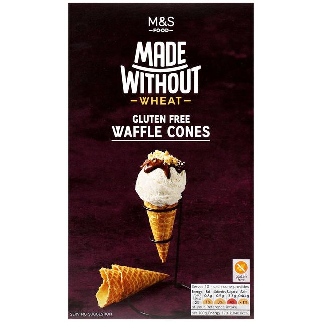 M&S Made Without Waffle Cones 120g Botiga