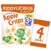 Kiddylicious Cinnamon Apple Crisps Kids Snacks Multi 4 x 12g Botiga