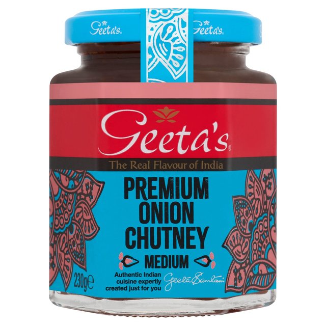 Geeta's Premium Onion Chutney 230g Botiga