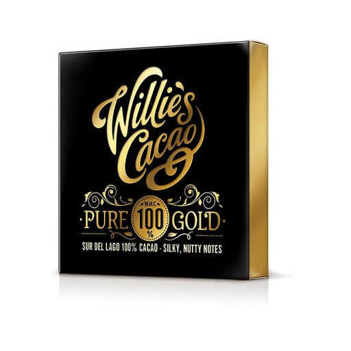 Willie's Cacao Pure 100% Gold, 100% Sur del Lago Cacao 40g Botiga