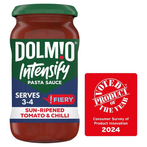 Dolmio Intensify Fiery Sun-ripened Tomato & Chilli Pasta Sauce 400g Botiga