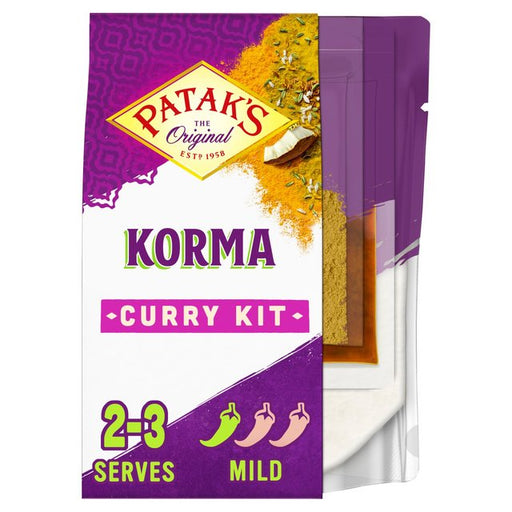 Patak's Korma Curry Meal Kit 270g Botiga