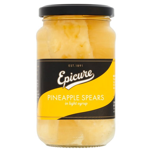 Epicure Pineapple Spears in light syrup 370g Botiga