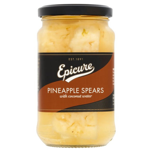 Epicure Pineapple Spears in Coconut Water 370g Botiga