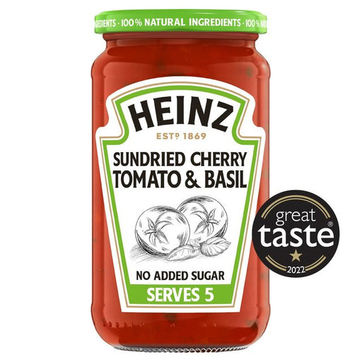 Heinz Sun Dried Cherry Tomato & Basil Pasta Sauce 490g Botiga