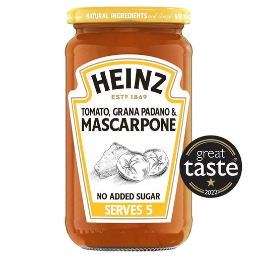 Heinz Tomato Mascarpone & Grana Padano Pasta Sauce 490g Botiga