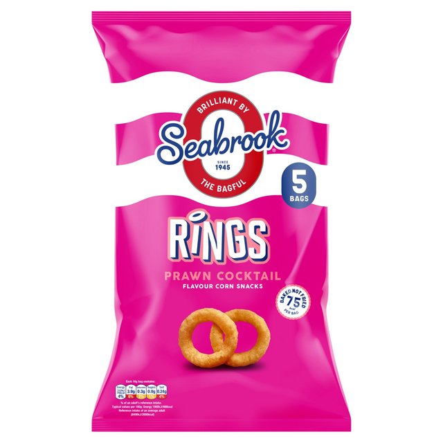 Seabrook Loaded Rings Prawn Cocktail 5 per pack Botiga