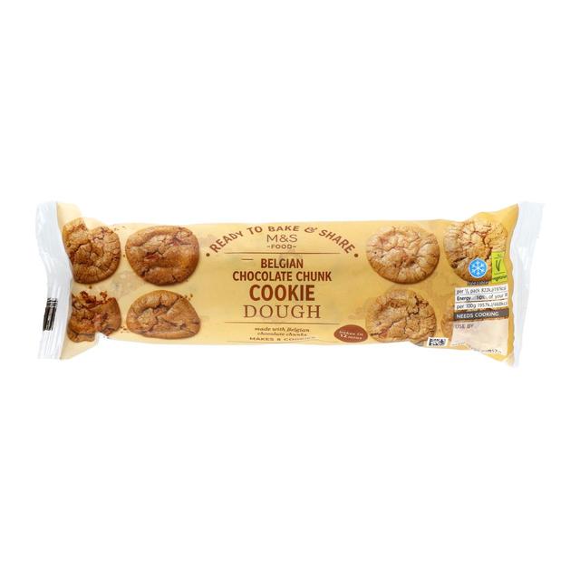 M&S Belgian Chocolate Chunk Cookie Dough 350g Botiga