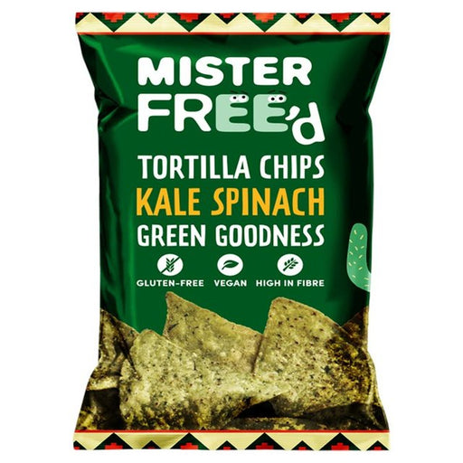 Mister Free'd Tortilla Chips with Kale Spinach 135g Botiga