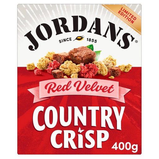 Jordans Country Crisp Limited Edition Red Velvet Breakfast Cereal 400g Botiga