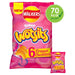 Walkers Wotsits Prawn Cocktail Multipack Snacks Crisps 6 per pack Botiga