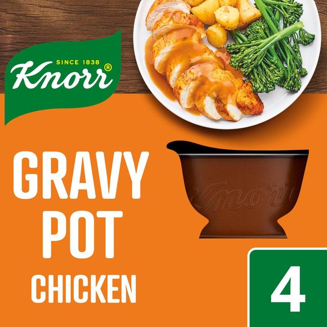 Knorr 4 Chicken Gravy Pot 4 x 28g Botiga