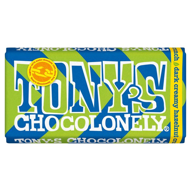 Tony's Chocolonely Dark Creamy Hazelnut Crunch 180g Botiga