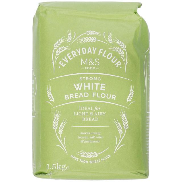 M&S Strong White Bread Flour 1500g Botiga