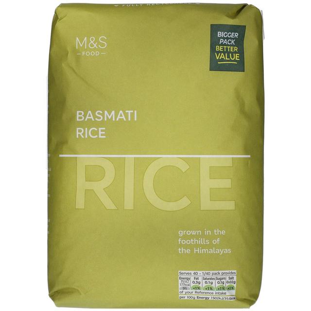 M&S Basmati Rice 2kg Botiga