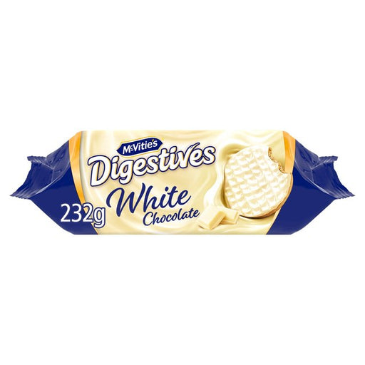 McVitie's White Chocolate Digestive Biscuits 232g Botiga