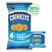 Jacobs Crinklys Salt & Vinegar 30% Less Fat Baked Snacks Multipack 6 per pack Botiga