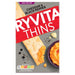 Ryvita Thins Cheddar & Black Pepper Flatbread Crackers 125g Botiga