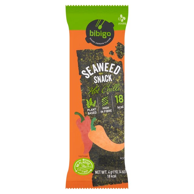 bibigo Seaweed Snack Chilli 4g Botiga