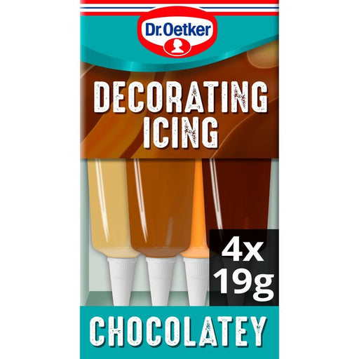 Dr. Oetker Chocolate Flavoured Decorating Writing Icing 76g Botiga