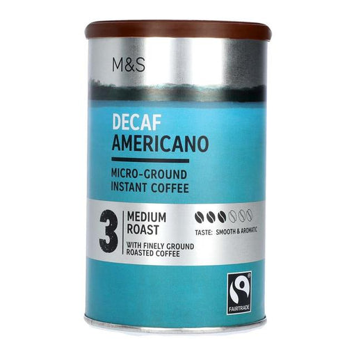 M&S Decaf Americano Instant Micro-Ground Coffee 100g Botiga