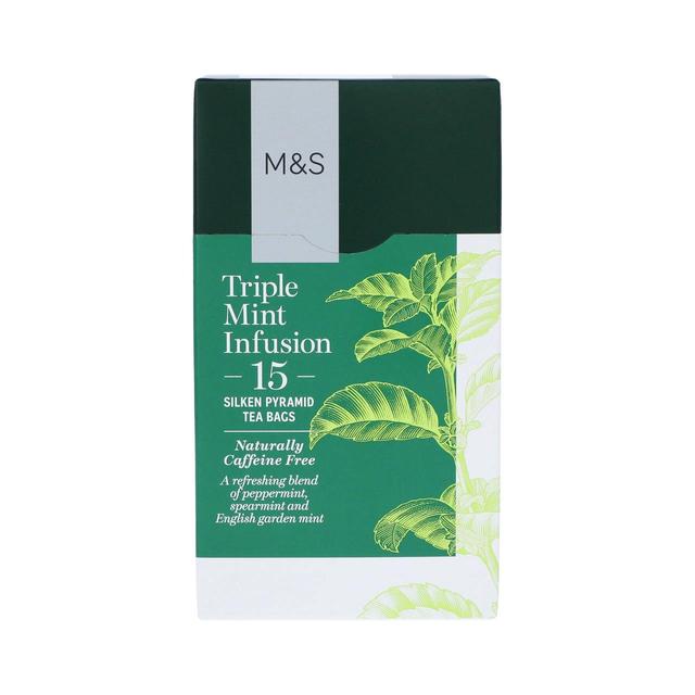 M&S Triple Mint Infusion Teabags 15 per pack Botiga