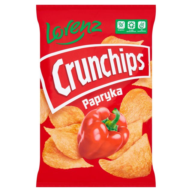 Lorenz Crunchips Paprika Crisps 140g Botiga