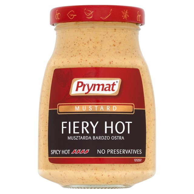 Prymat Mustard Fiery Hot 180g Botiga