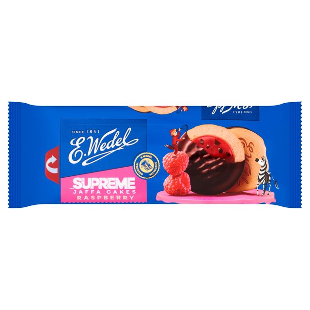 Wedel Supreme Jaffa Cake Raspberry 147g Botiga