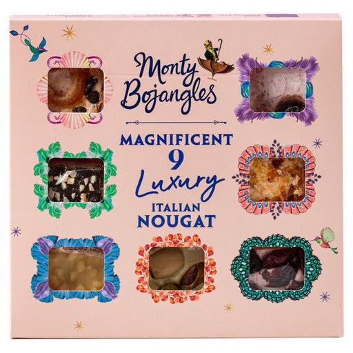 Monty Bojangles 9 Piece Nougat Assortment 135g Botiga