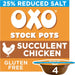 Oxo Stock Pots Reduced Salt Chicken 4 x 20g Botiga