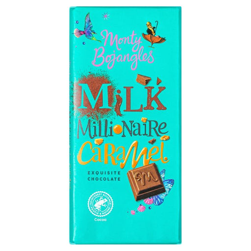 Monty Bojangles Milk Millionaire Caramel Bar 150g Botiga