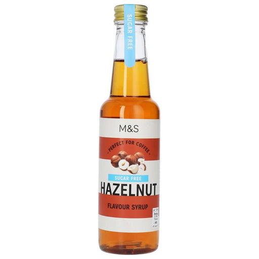 M&S Sugar Free Hazelnut Flavour Syrup 250ml Botiga