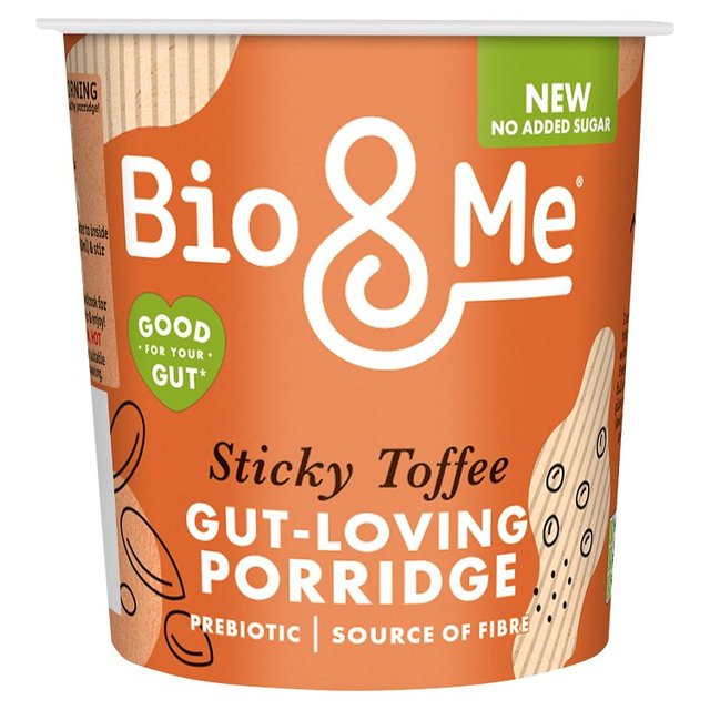 Bio&Me Sticky Toffee Pudding Porridge Pot 58g Botiga