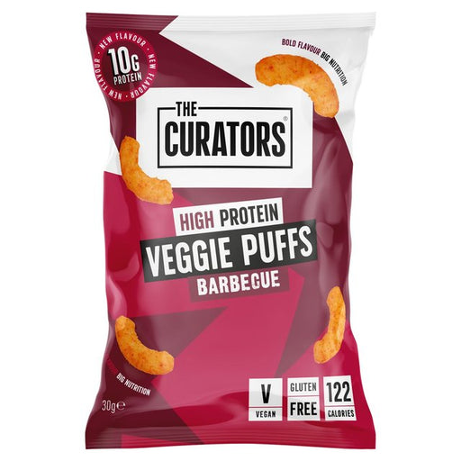 The Curators High Protein BBQ Veggie Puffs 30g Botiga