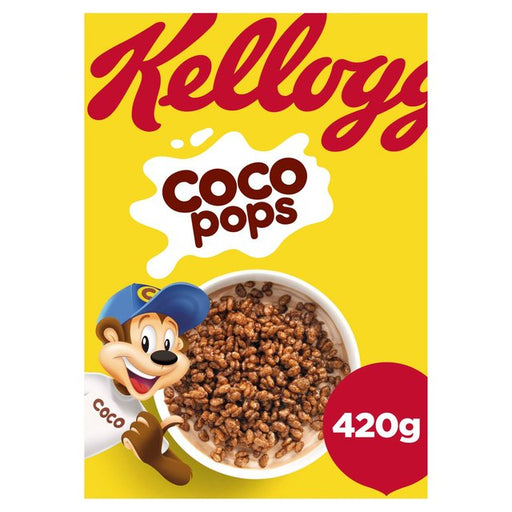 Kellogg's Coco Pops Chocolate Breakfast Cereal 420g Botiga