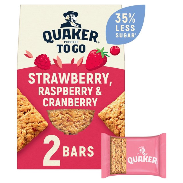 Quaker Porridge to Go Mixed Berries 2 per pack Botiga