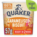 Quaker Oat So Simple Caramelised Biscuit Porridge Cereal Pot 57g Botiga